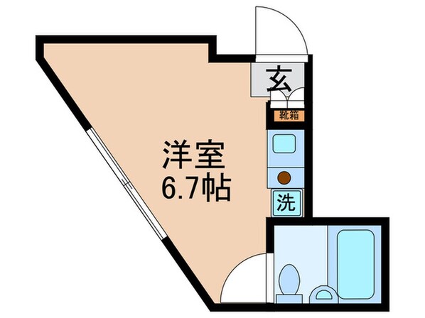 レスポワ－ルの物件間取画像